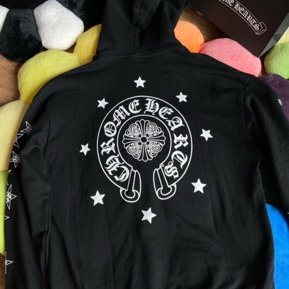 Black chrome hearts